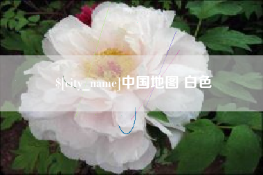 巴中中国地图 白色