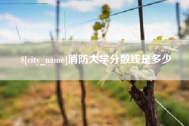 巴中消防大学分数线是多少