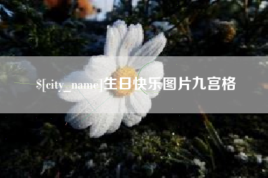 巴中生日快乐图片九宫格