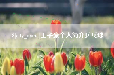 巴中王子豪个人简介乒乓球