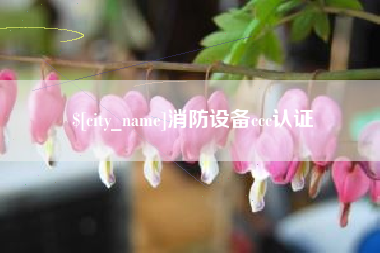 巴中消防设备ccc认证