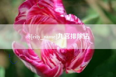 巴中九宫排除法