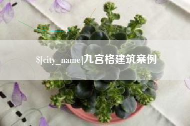 巴中九宫格建筑案例