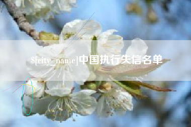 巴中中国执行失信名单