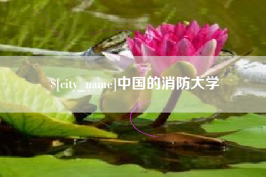 巴中中国的消防大学