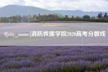 巴中消防救援学院2020高考分数线