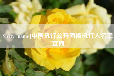 巴中中国执行公开网被执行人名单查询
