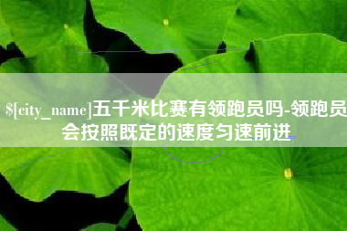 巴中五千米比赛有领跑员吗-领跑员会按照既定的速度匀速前进