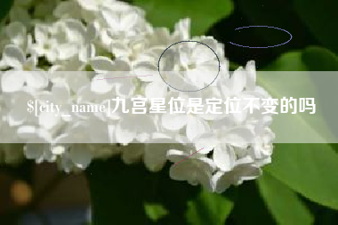 巴中九宫星位是定位不变的吗
