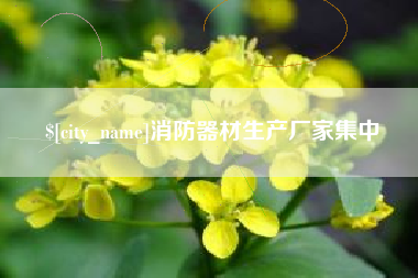 巴中消防器材生产厂家集中