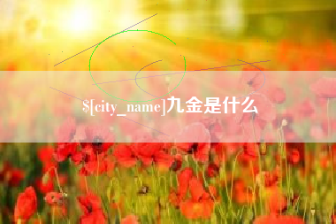 巴中九金是什么