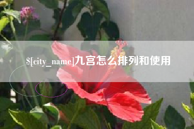 巴中九宫怎么排列和使用
